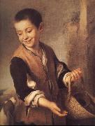 Bartolome Esteban Murillo Boy with a Dog Norge oil painting reproduction